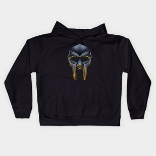 Legend metal mask mf doom Kids Hoodie